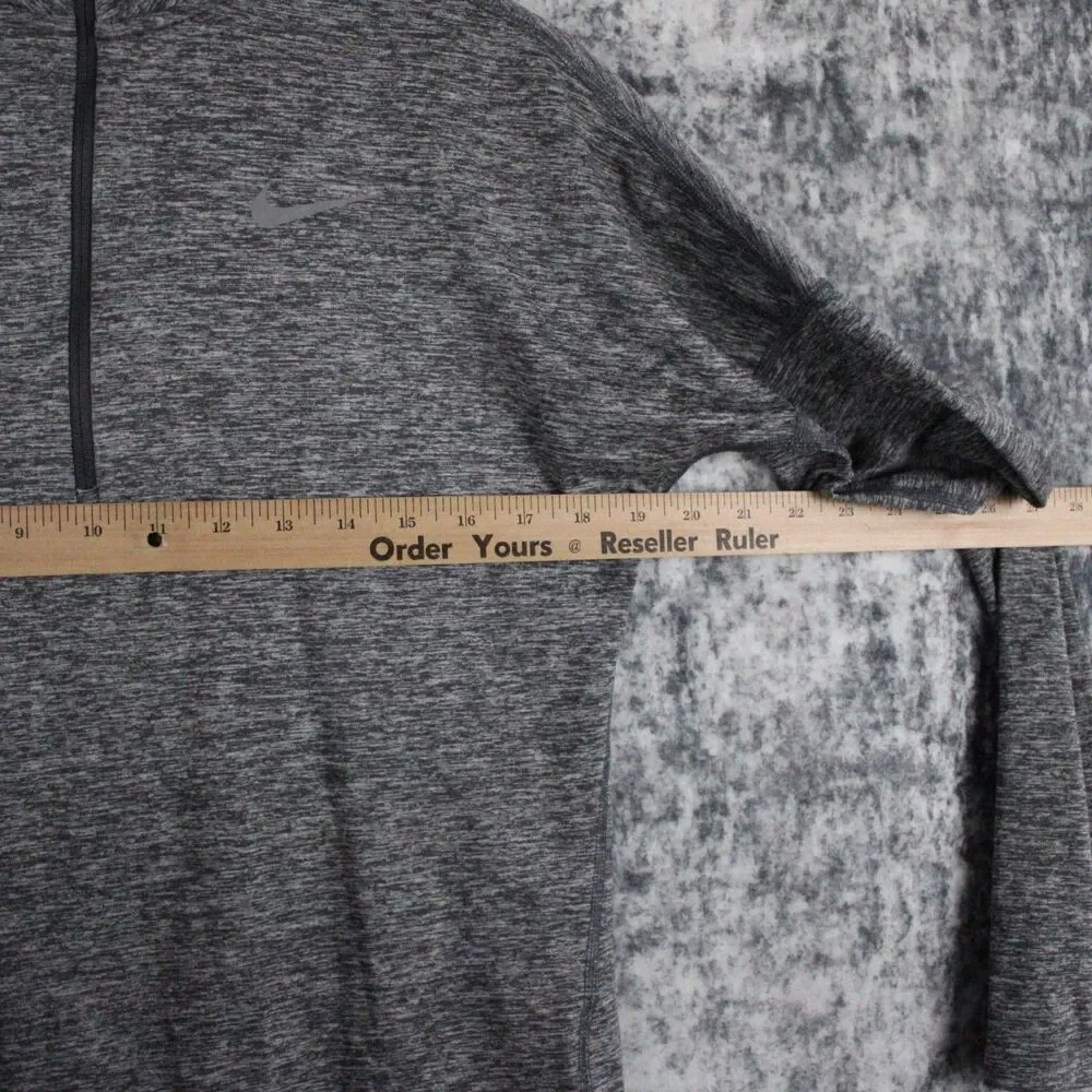 Nike Element 1/4 Zip Pullover Women's Size S Gray Dri Fit Training Running